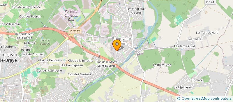 localisation de l'entreprise MONSIEUR PASCAL JARRET à BOIGNY-SUR-BIONNE