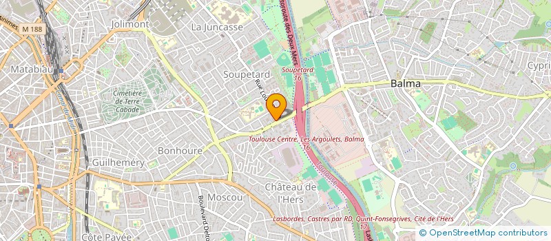 localisation de l'entreprise MONSIEUR PASCAL JARROSSON à TOULOUSE