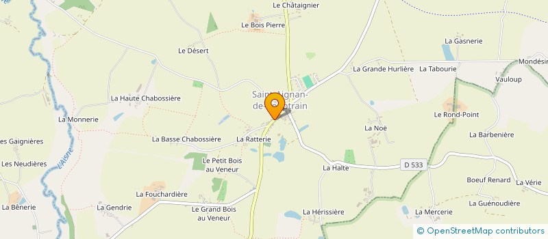 localisation de l'entreprise MONSIEUR PASCAL JARRY  SAINT-AIGNAN-DE-COUPTRAIN