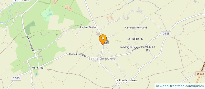 localisation de l'entreprise MONSIEUR PASCAL JEAN  SAINTE-GENEVIEVE