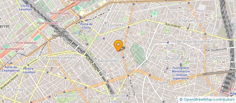 localisation de l'entreprise MONSIEUR PASCAL JEAN FRAISSE  PARIS