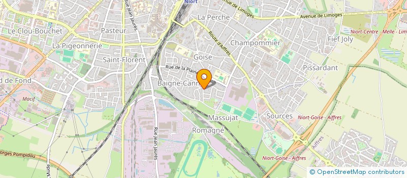 localisation de l'entreprise MONSIEUR PASCAL JEANNEAU à NIORT