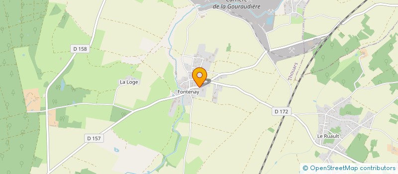 localisation de l'entreprise MONSIEUR PASCAL JEANNEAU à THOUARS