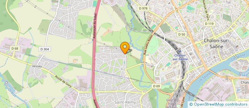 localisation de l'entreprise MONSIEUR PASCAL JEANNIN  CHALON-SUR-SAONE