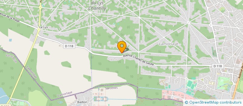 localisation de l'entreprise MONSIEUR PASCAL JEANNOT  LAMORLAYE