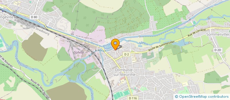 localisation de l'entreprise MONSIEUR PASCAL JEANSON  DOMBASLE-SUR-MEURTHE