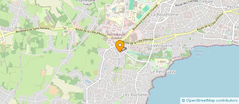 localisation de l'entreprise MONSIEUR PASCAL-JEHAN DUTERTRE à SAINT-NAZAIRE