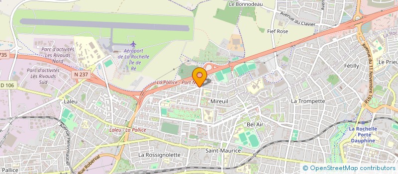 localisation de l'entreprise MONSIEUR PASCAL JELEN  LA ROCHELLE