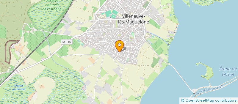 localisation de l'entreprise MONSIEUR PASCAL JEUNESSE  VILLENEUVE-LES-MAGUELONE