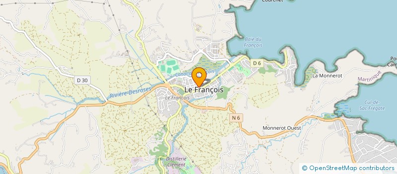 localisation de l'entreprise MONSIEUR PASCAL JOACHIM à FORT-DE-FRANCE