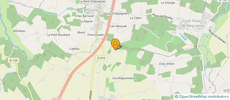 localisation de l'entreprise MONSIEUR PASCAL JOBERT  MONTLIEU-LA-GARDE