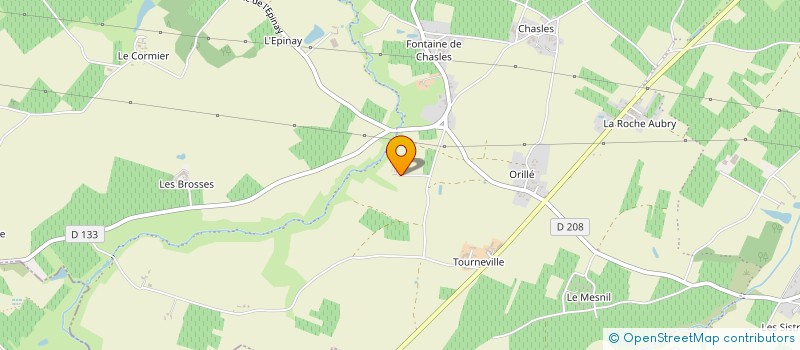 localisation de l'entreprise MONSIEUR PASCAL JOBIN à BELLEVIGNE-EN-LAYON
