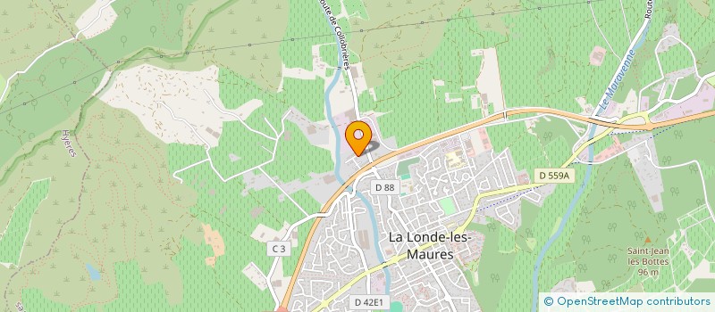 localisation de l'entreprise MONSIEUR PASCAL JOLLIET à LA LONDE-LES-MAURES