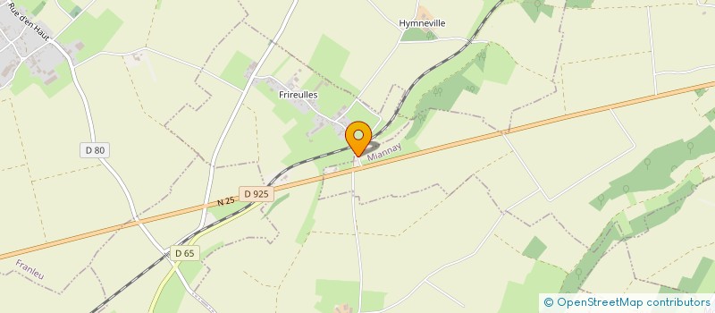 localisation de l'entreprise MONSIEUR PASCAL JOLLY  QUESNOY-LE-MONTANT