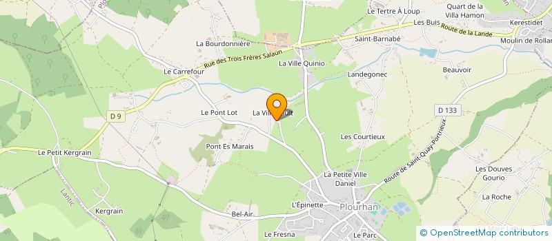 localisation de l'entreprise MONSIEUR PASCAL JORAND à PLOURHAN