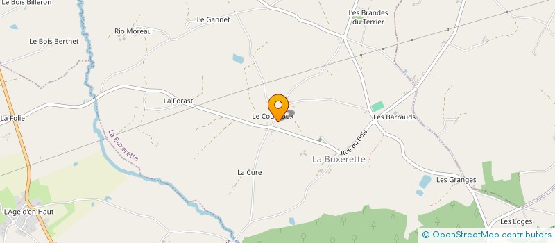 localisation de l'entreprise MONSIEUR PASCAL JOUANNET à LA BUXERETTE