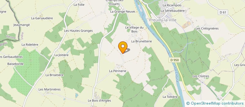 localisation de l'entreprise MONSIEUR PASCAL JOYEUX à SAUZELLES