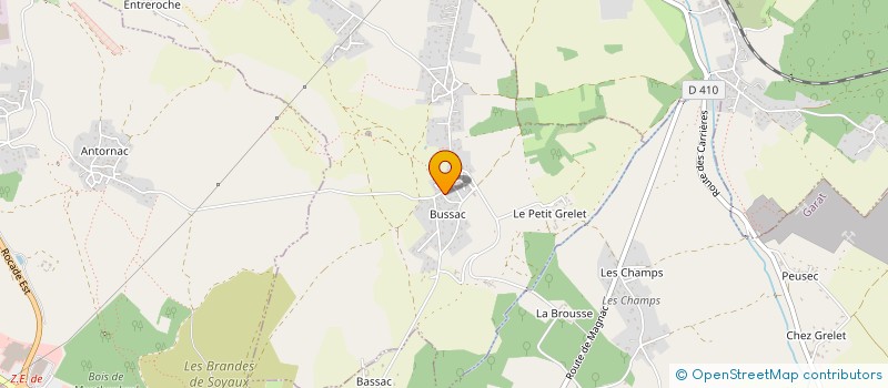 localisation de l'entreprise MONSIEUR PASCAL JOYEUX  MAGNAC-SUR-TOUVRE