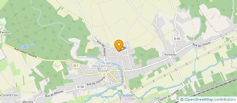 localisation de l'entreprise MONSIEUR PASCAL JUBERT  VEUZAIN-SUR-LOIRE