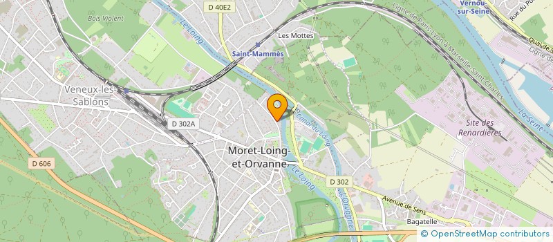 localisation de l'entreprise MONSIEUR PASCAL JUBIN à MORET-LOING-ET-ORVANNE