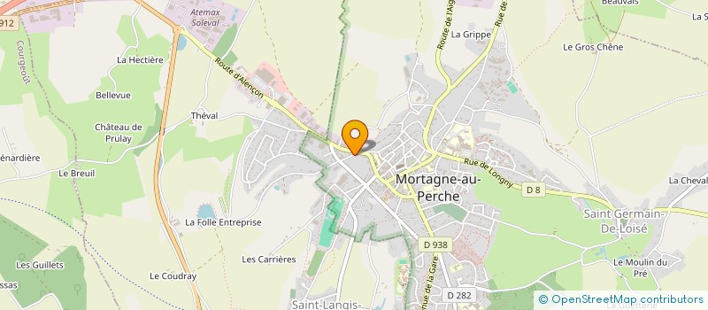 localisation de l'entreprise MONSIEUR PASCAL JUILLARD à MORTAGNE-AU-PERCHE
