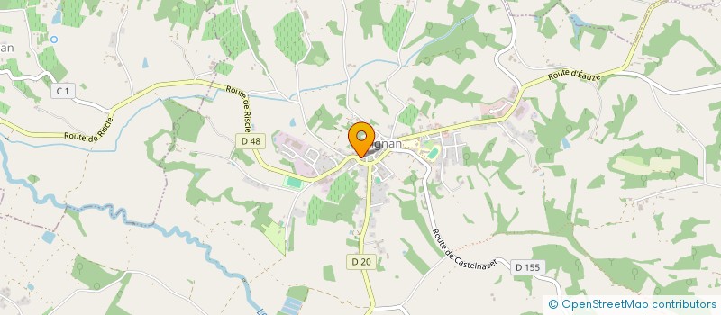 localisation de l'entreprise MONSIEUR PASCAL JULIAN  SABAZAN