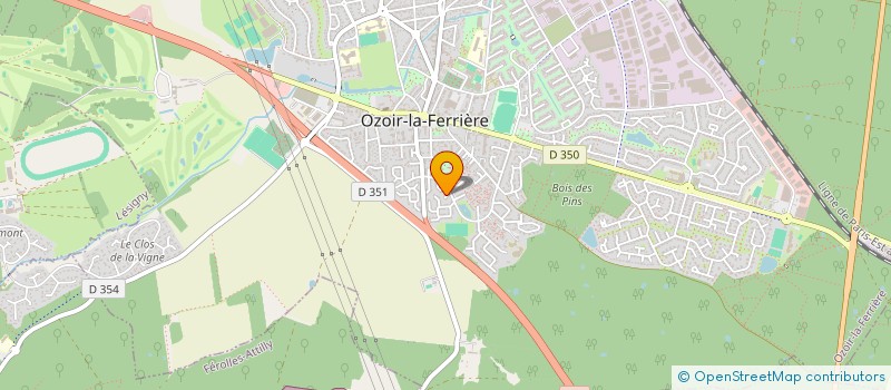 localisation de l'entreprise MONSIEUR PASCAL KANIA  OZOIR-LA-FERRIERE