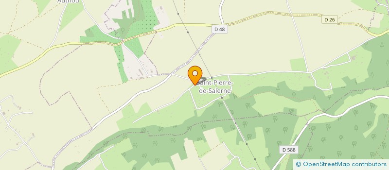 localisation de l'entreprise MONSIEUR PASCAL KAREB  SAINT-CYR-DE-SALERNE