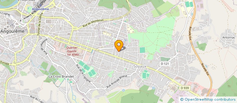 localisation de l'entreprise MONSIEUR PASCAL KELLER  SOYAUX