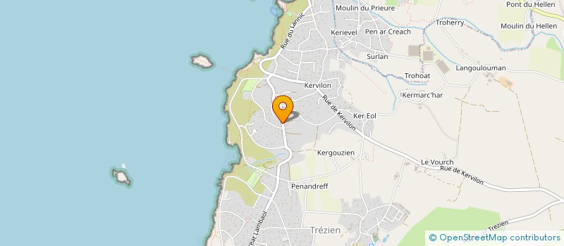 localisation de l'entreprise MONSIEUR PASCAL KERNEIS  PLOUARZEL