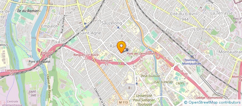 localisation de l'entreprise MONSIEUR PASCAL KIM à TOULOUSE