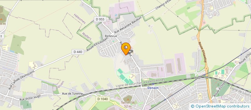 localisation de l'entreprise MONSIEUR PASCAL KOMOROWSKI  DENAIN