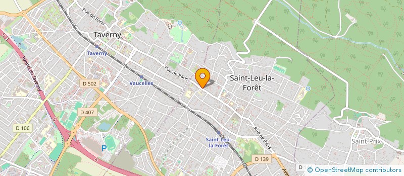 localisation de l'entreprise MONSIEUR PASCAL KOMORSKI à SAINT-LEU-LA-FORET
