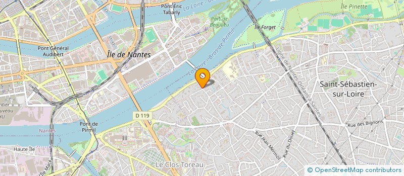 localisation de l'entreprise MONSIEUR PASCAL KYRIAZIS  SAINT-SEBASTIEN-SUR-LOIRE