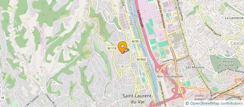 localisation de l'entreprise MONSIEUR PASCAL L'ELIE à SAINT-LAURENT-DU-VAR
