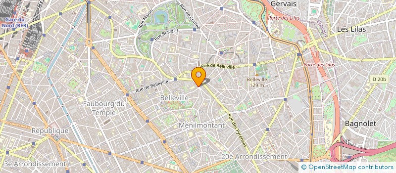 localisation de l'entreprise MONSIEUR PASCAL LABREUCHE  PARIS