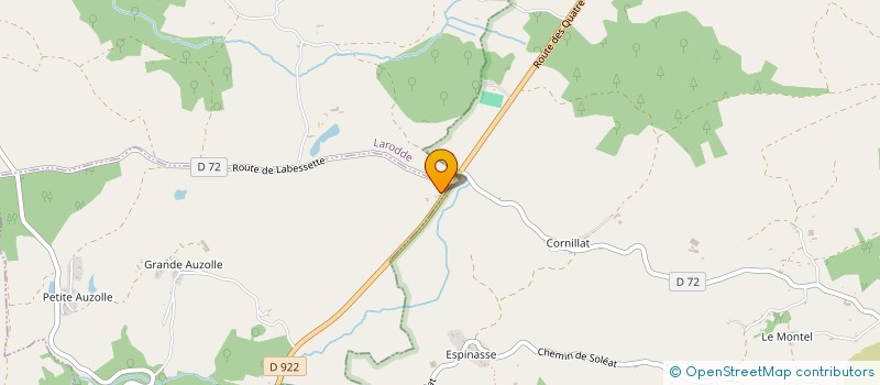 localisation de l'entreprise MONSIEUR PASCAL LACHAISE  TREMOUILLE-SAINT-LOUP