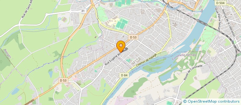 localisation de l'entreprise MONSIEUR PASCAL LACHISE à ROANNE