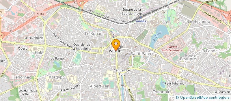 localisation de l'entreprise MONSIEUR PASCAL LAFFEACH à VANNES
