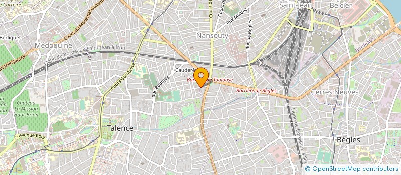 localisation de l'entreprise MONSIEUR PASCAL LAGORCE à BORDEAUX