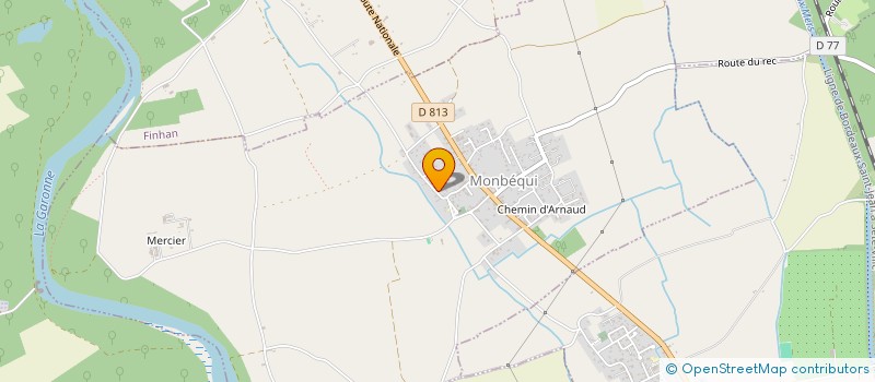 localisation de l'entreprise MONSIEUR PASCAL LAJUS  MONBEQUI