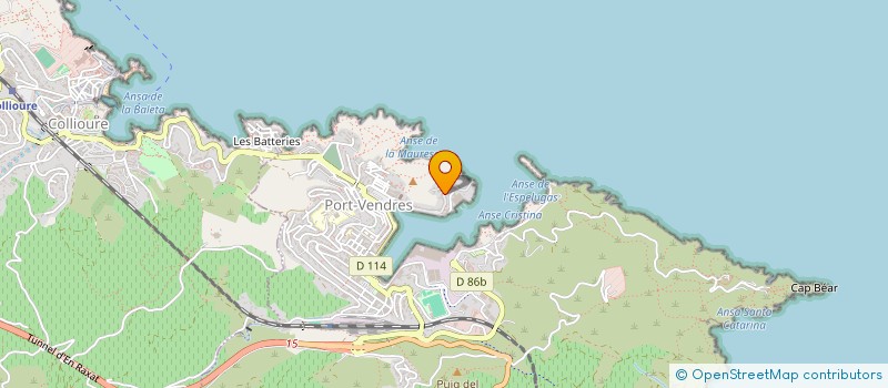 localisation de l'entreprise MONSIEUR PASCAL LALANNE  PORT-VENDRES