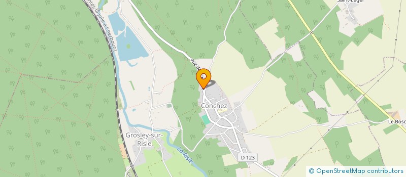 localisation de l'entreprise MONSIEUR PASCAL LAMBERT  ROMILLY-LA-PUTHENAYE