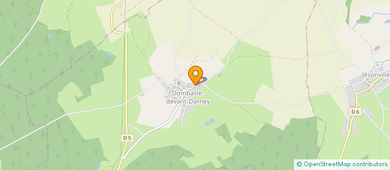 localisation de l'entreprise MONSIEUR PASCAL LAMBERT  ESCLES