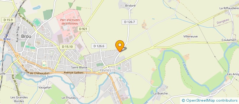 localisation de l'entreprise MONSIEUR PASCAL LAMBERT à DANGEAU