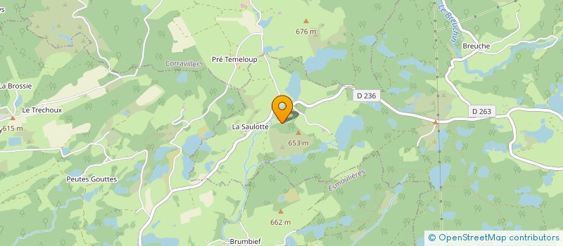 localisation de l'entreprise MONSIEUR PASCAL LAMBOLEY  BEULOTTE-SAINT-LAURENT