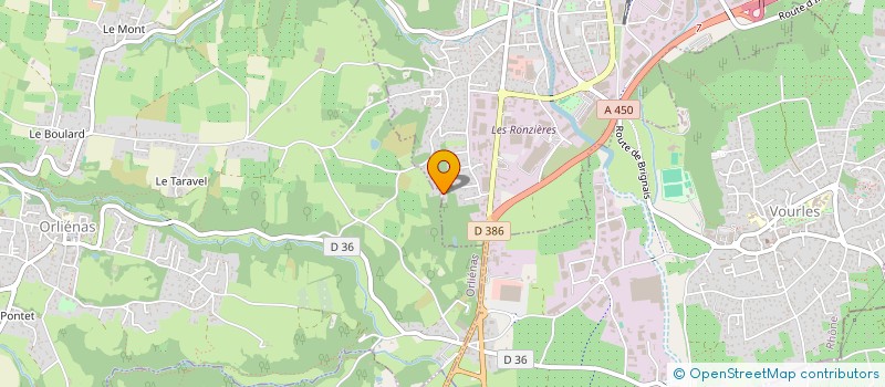 localisation de l'entreprise MONSIEUR PASCAL LAMERCERIE  BRIGNAIS