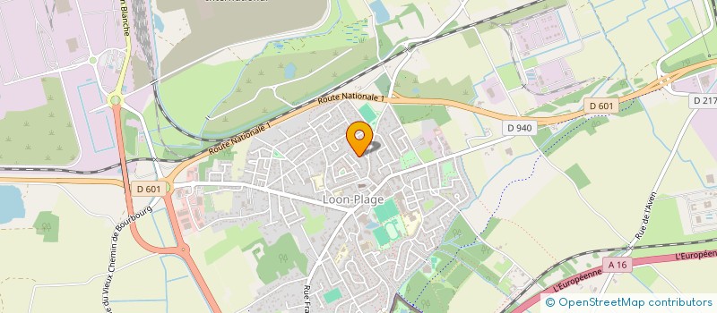 localisation de l'entreprise MONSIEUR PASCAL LAMI  LOON-PLAGE