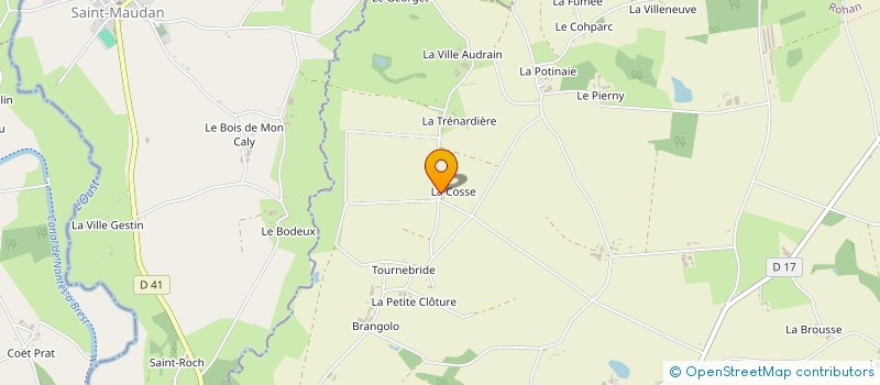 localisation de l'entreprise MONSIEUR PASCAL LAMOUREUX à ROHAN