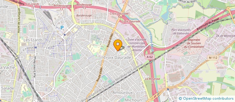 localisation de l'entreprise MONSIEUR PASCAL LANCERAUX à TOULOUSE